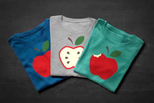 Apples Set: Versatile Craft Designs for Back to School