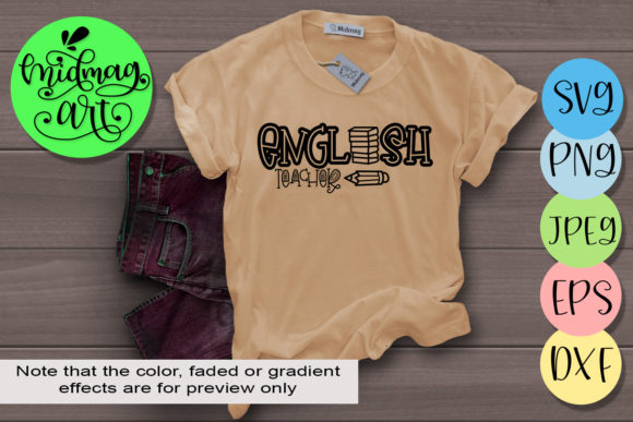 English Teacher, Back to School: A Versatile Digital File for Creative Projects