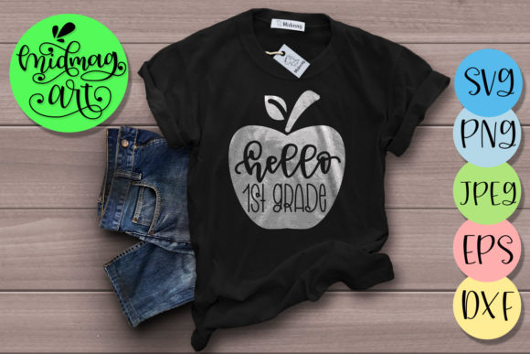 Hello 1st Grade, Back to School: A New Chapter in Creative Design