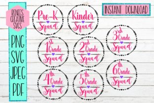Prek – 6th Squad Grade Back to School Bundle for Creative Projects
