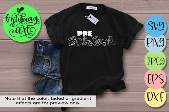 Preschool SVG Design Set: Creative Potential for Every Project