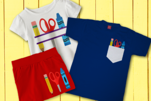 School Supply Trio: Versatile SVG Designs for Creators and Educators