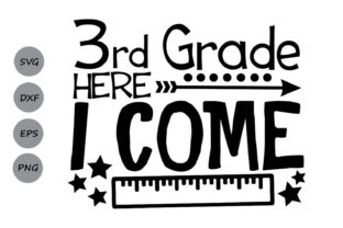 Third Grade Here I Come: The Ultimate SVG Collection for Back to School Crafts